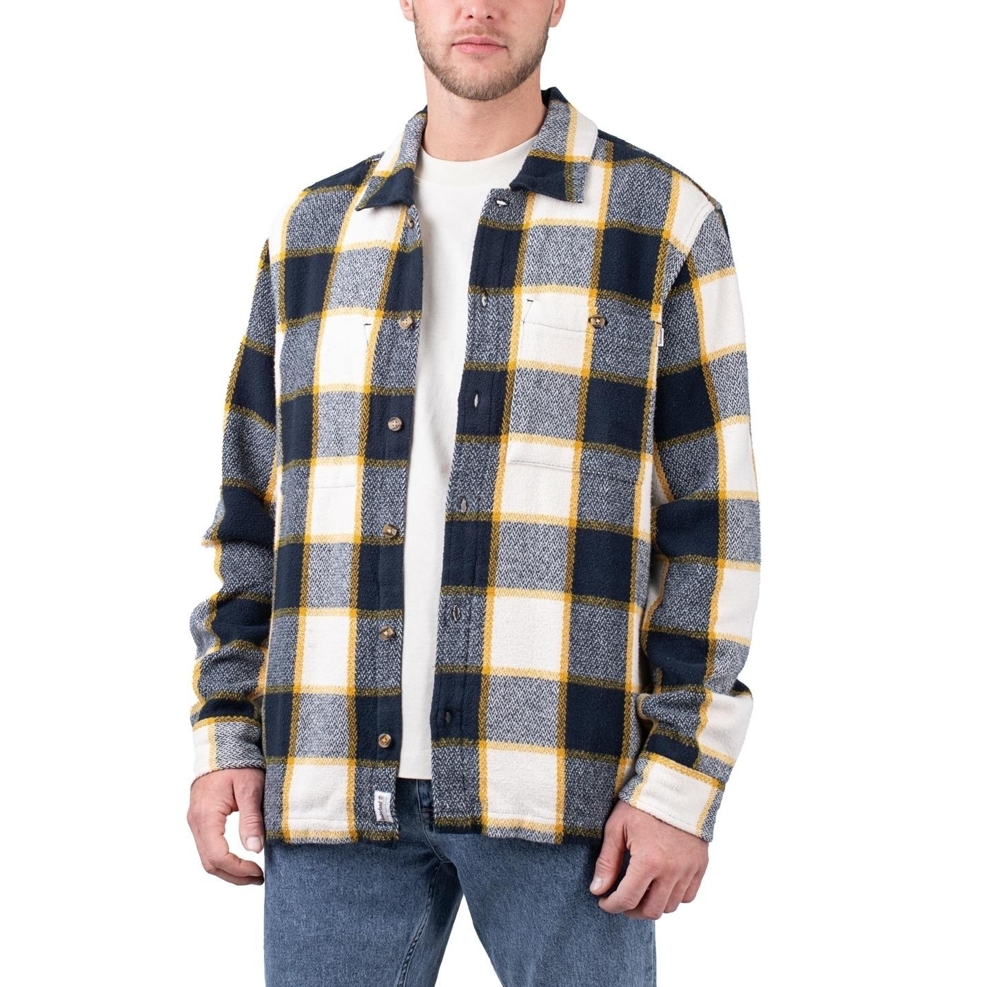 Timberland Plaid Woven Overshirt