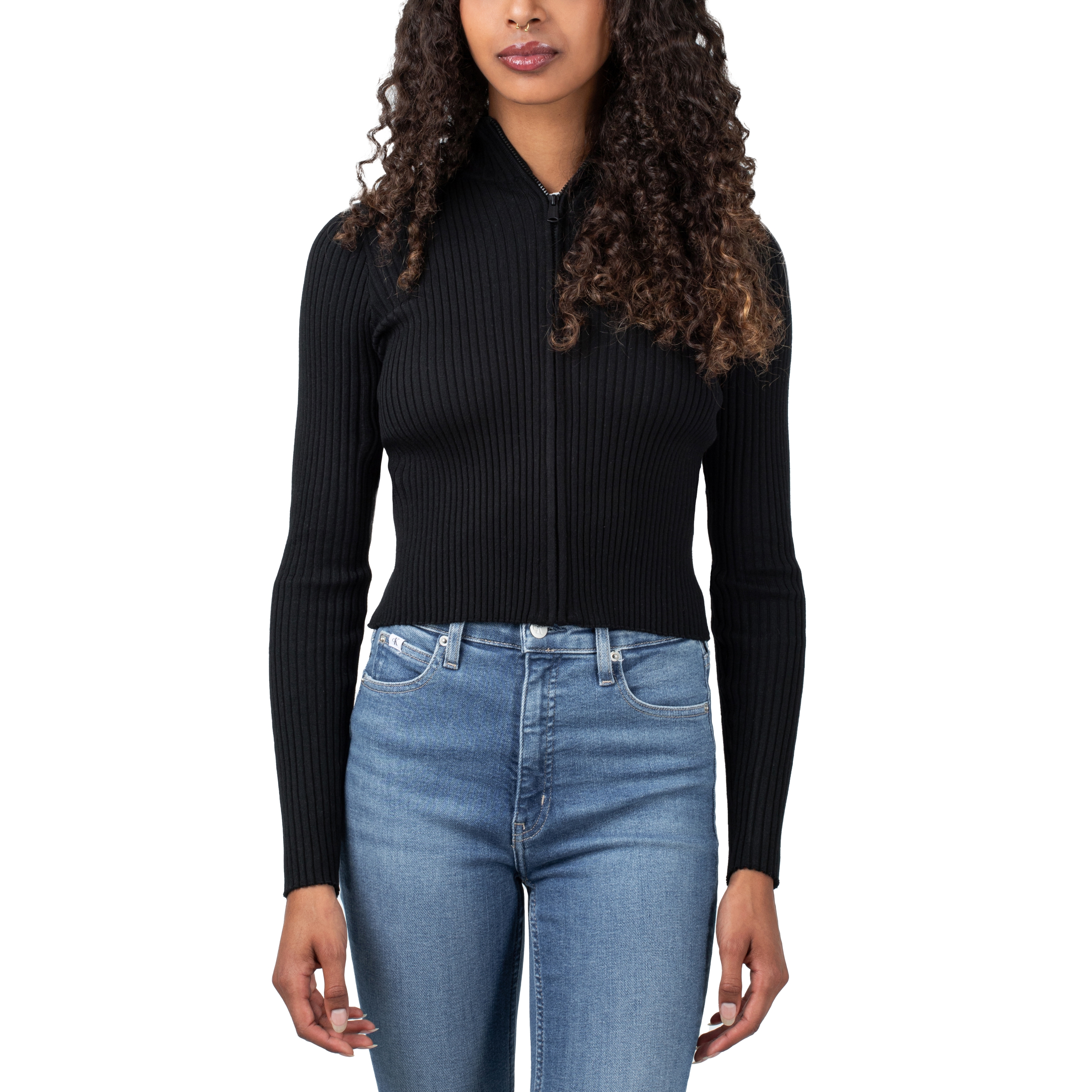 Tommy Jeans Badge Zip Through Sweater