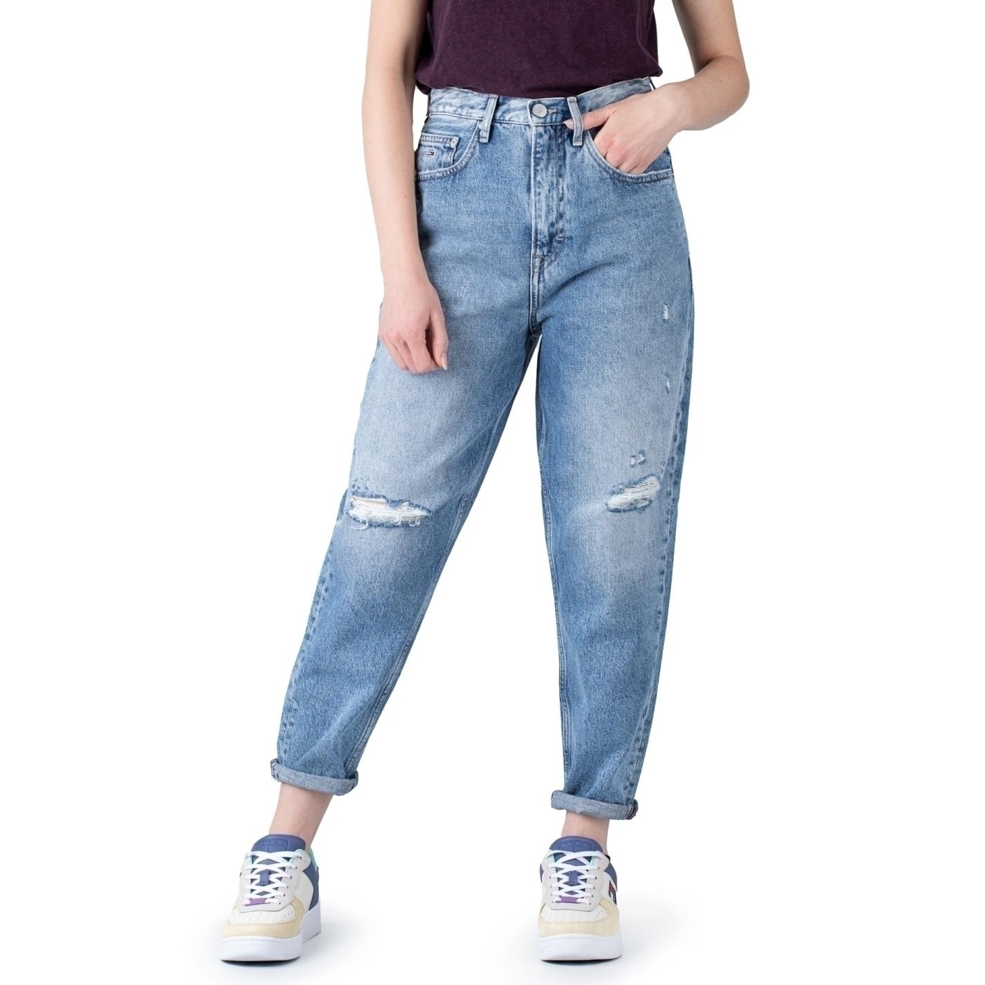 Tommy Jeans Mom Hanf-Jeans