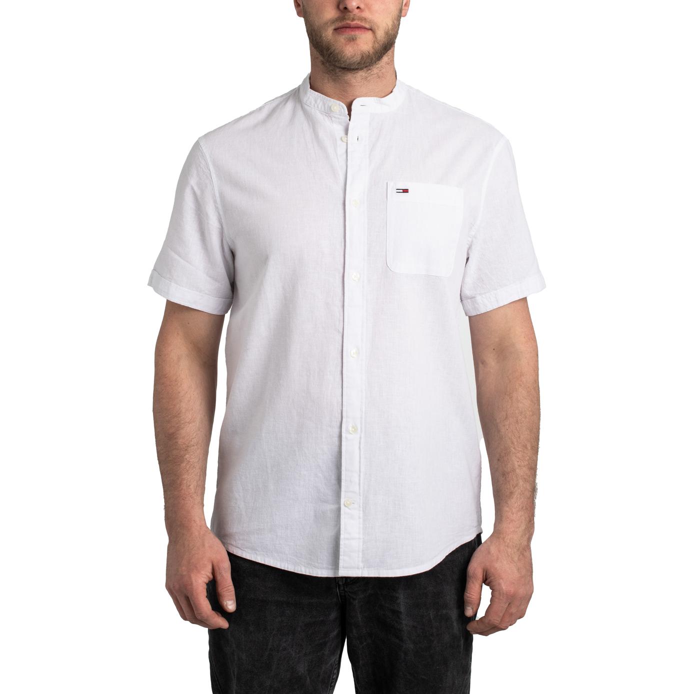 Tommy Jeans Regular Linen Blend Shirt