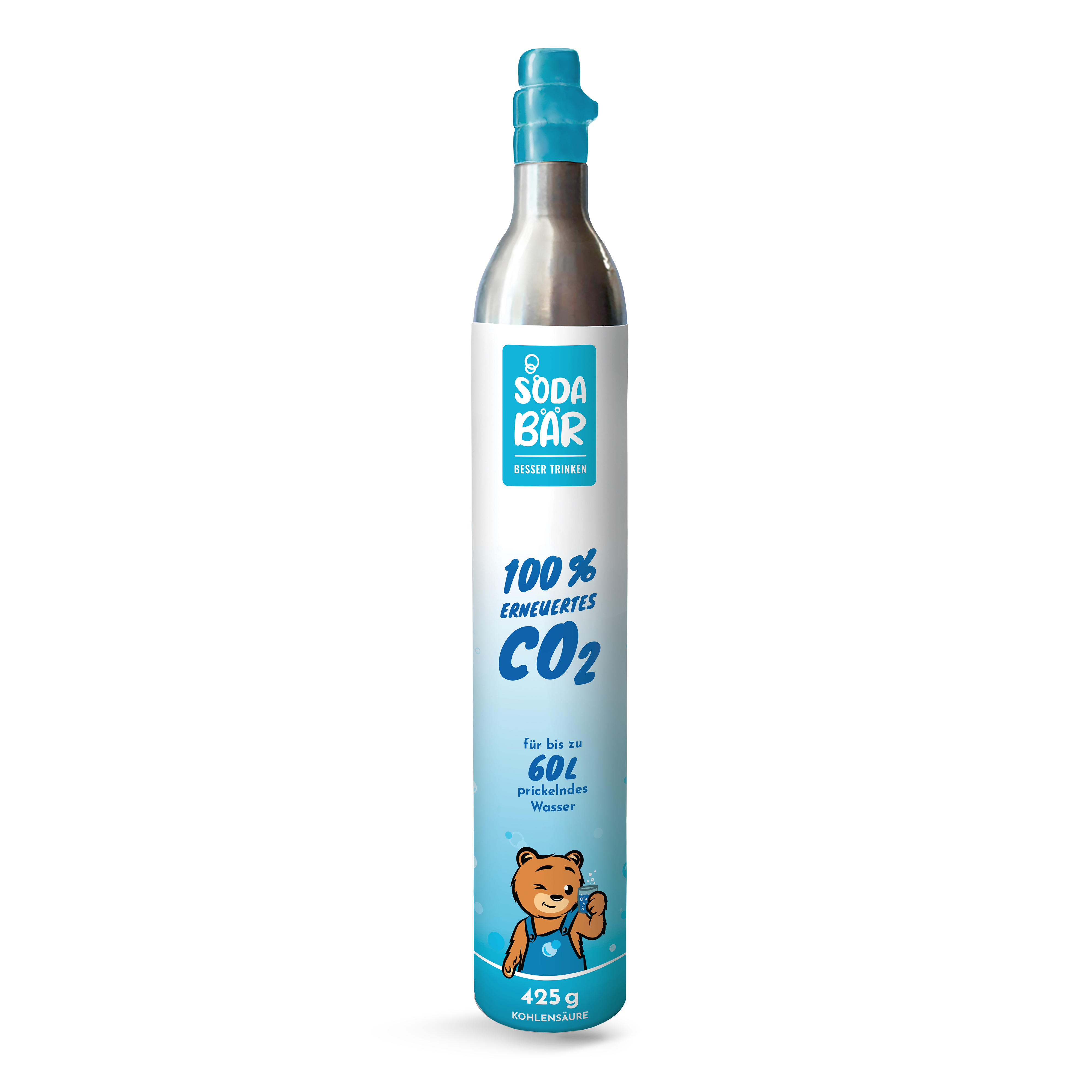 CO2-Zylinder 425g (60 l) für Quooker Cube