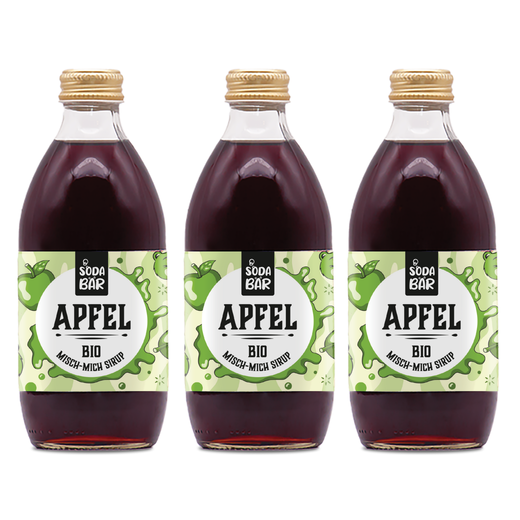 BIO Apfel Sirup - Misch Mich-3er Pack