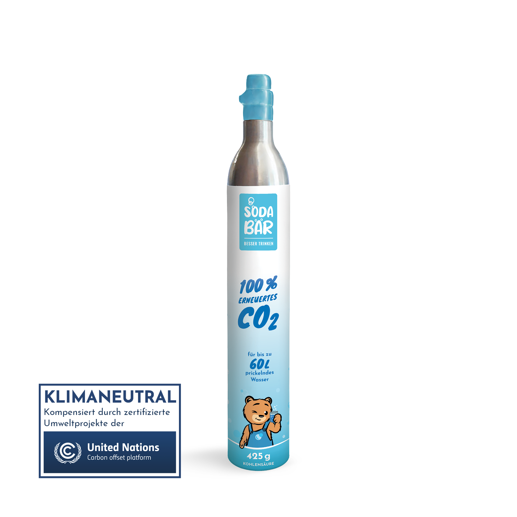 CO2-Zylinder 425g (60 l)