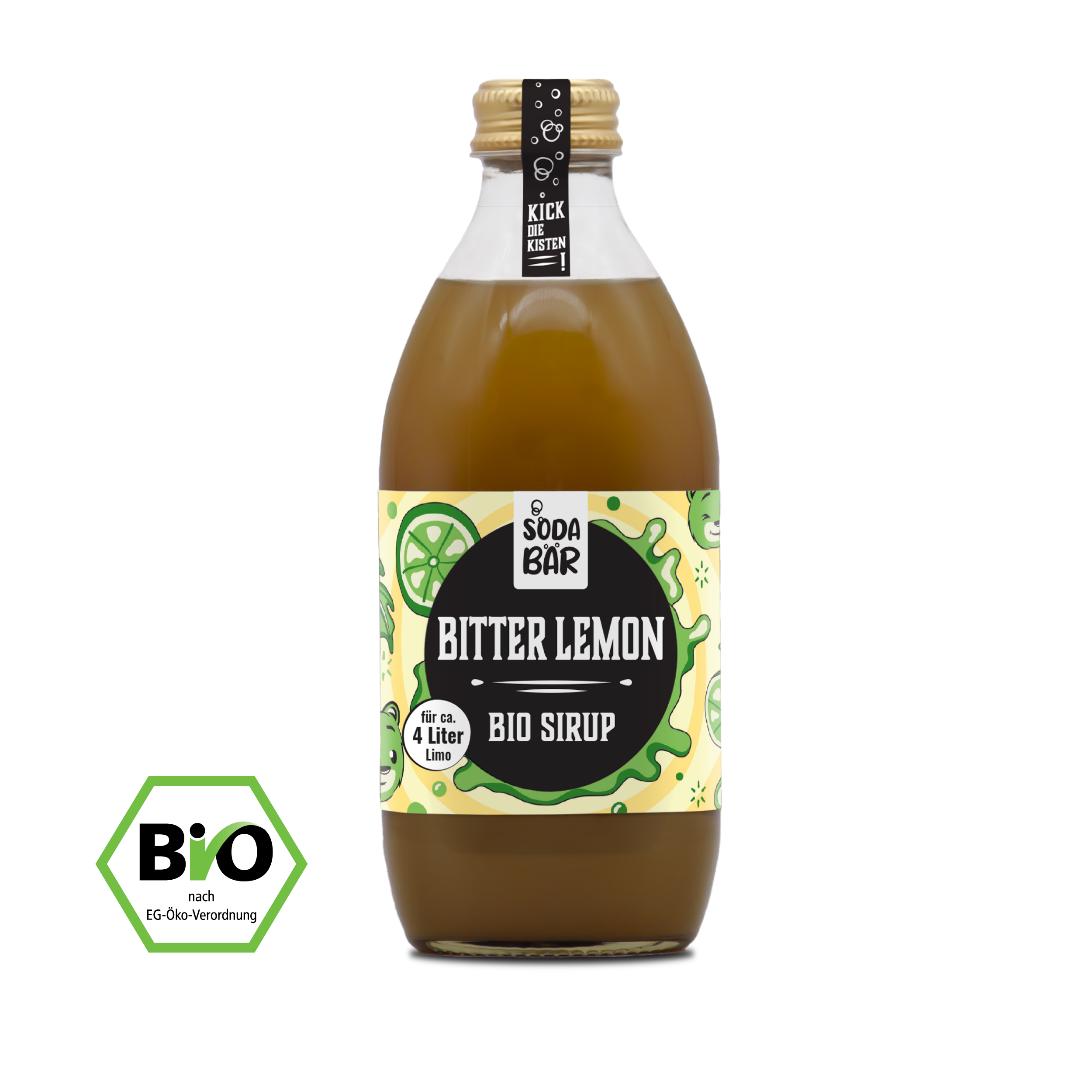 Handmade Bitter Lemon Sirup