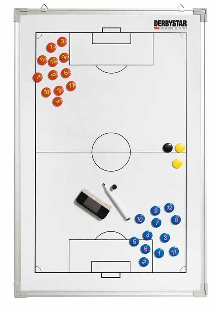 Derbystar Taktiktafel Aluminium Fussball