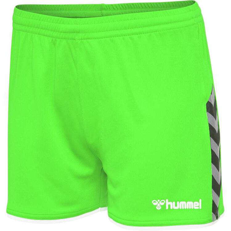 Hummel AUTHENTIC POLY SHORTS Damen GREEN GECKO 204926-6750 Gr. XS