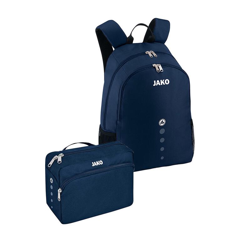 Jako Rucksack + Kulturbeutel Classico Set