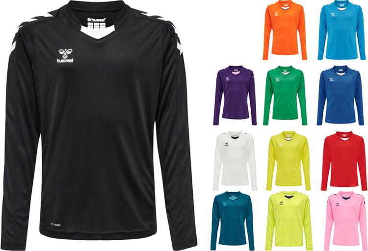 hummel Core XK Poly Trikot Kinder Langarm 211462