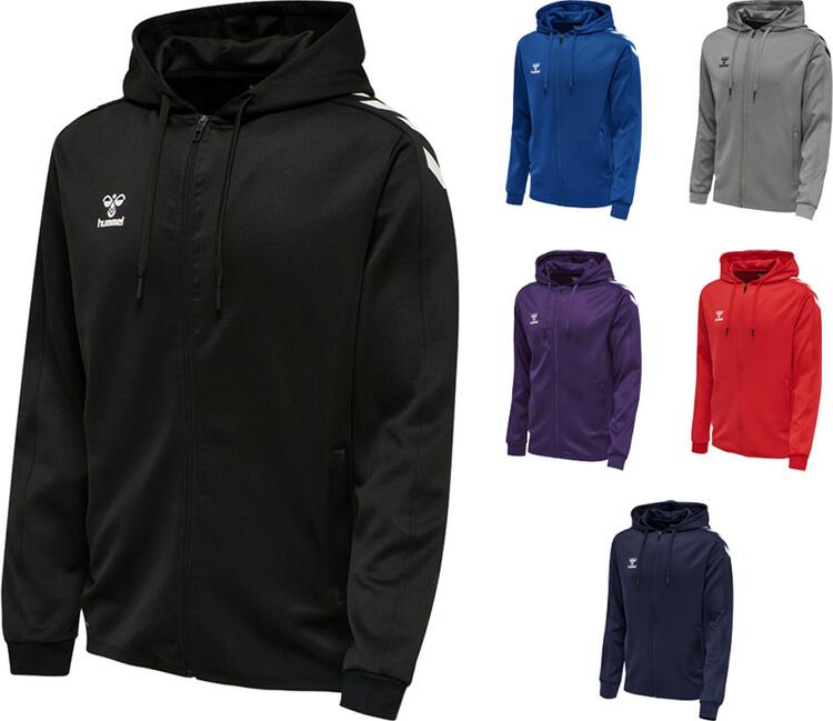     hummel Core XK Poly Zip Hoody Herren  