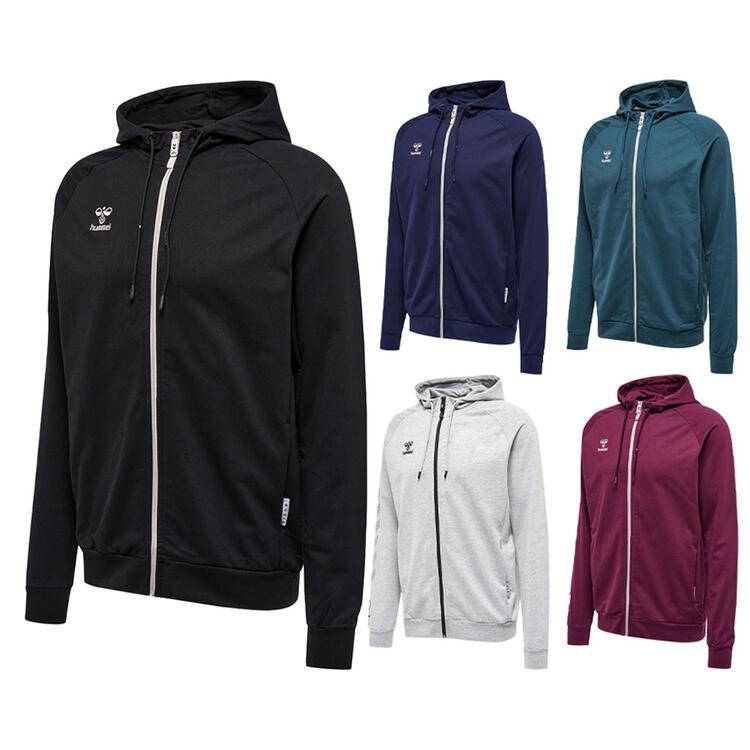hummel Move Grid Baumwoll Zip Hoody Herren 215007