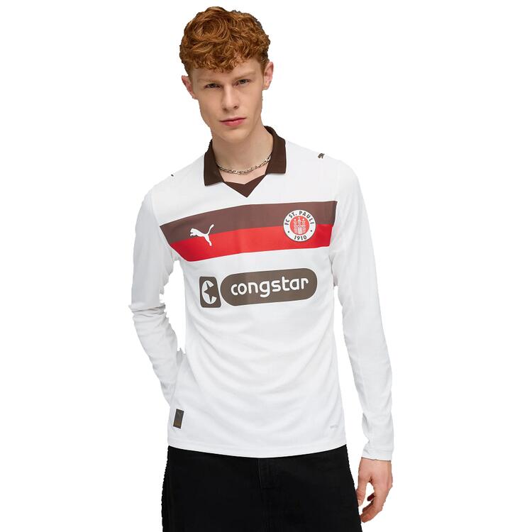 Puma FC St. Pauli Long Sleeve Ausw?rts Trikot 25/26 783072