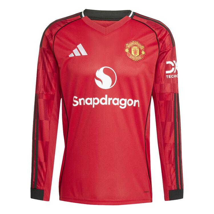 adidas Manchester United Long Sleeve Heim Trikot 25/26