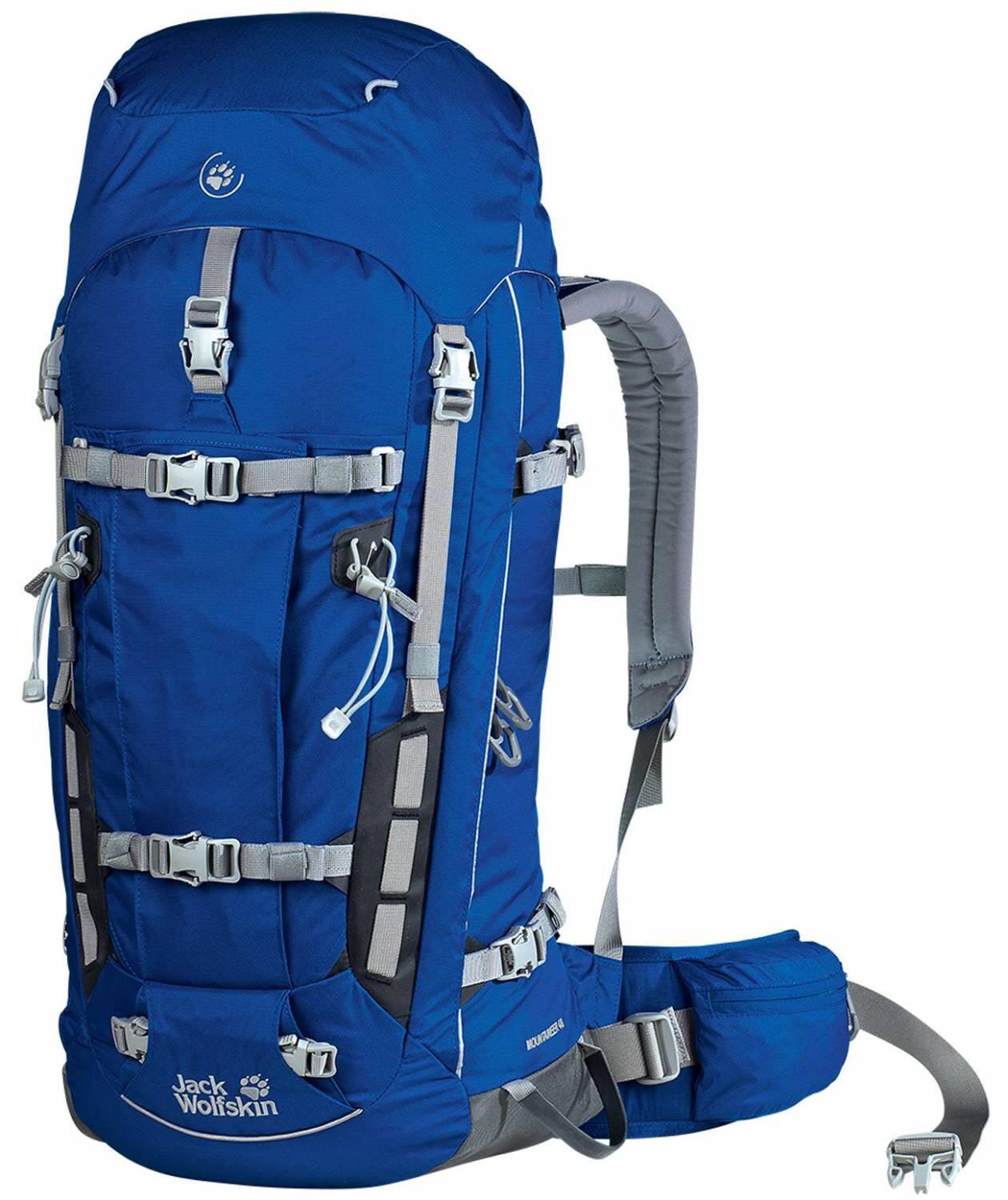 Jack Wolfskin Mountaineer 48 Alpinrucksack (1080 active blue)
