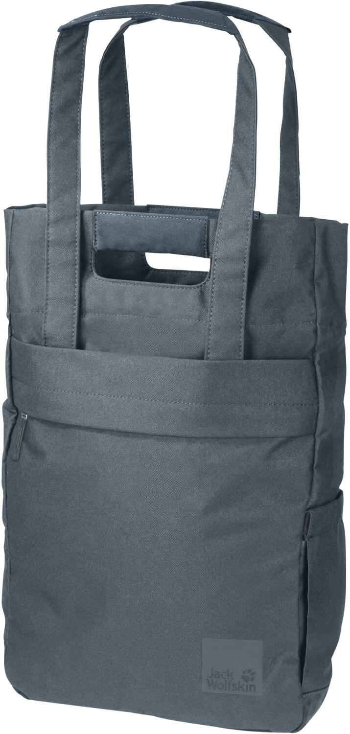 Jack Wolfskin Piccadilly Shopper mit Rucksackfunktion (6167 teal grey)