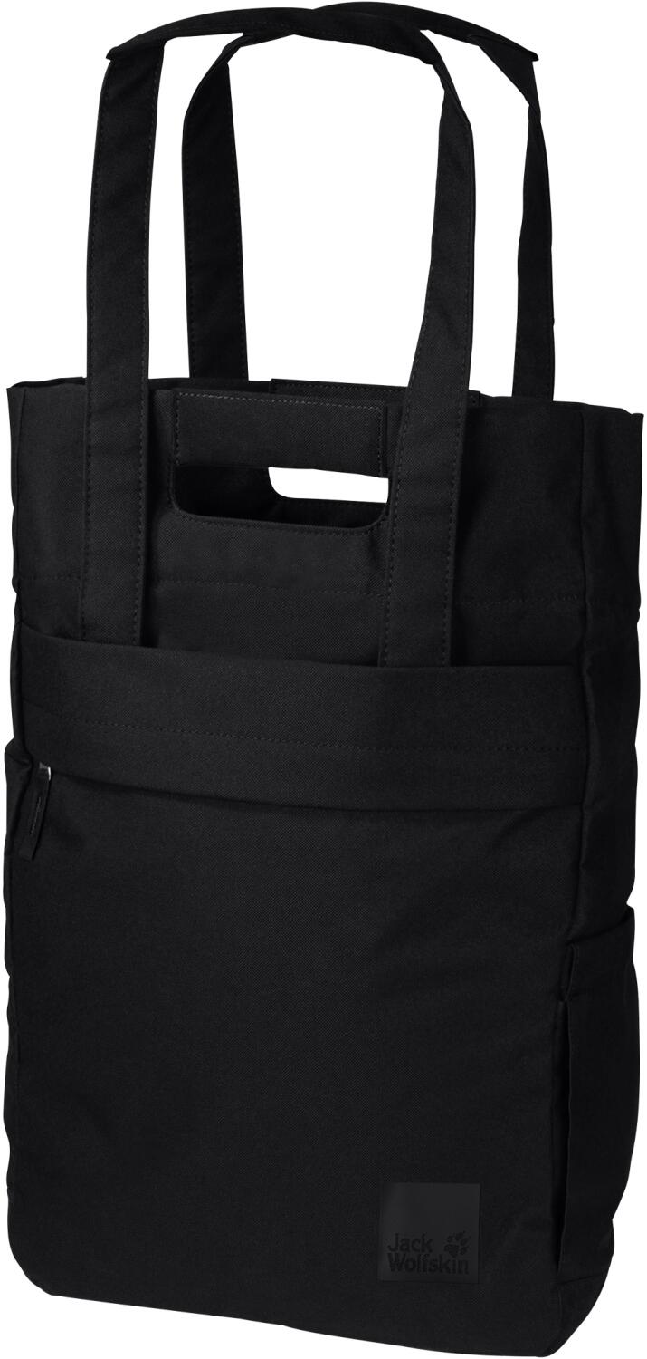 Jack Wolfskin Piccadilly Shopper mit Rucksackfunktion (6666 ultra black)