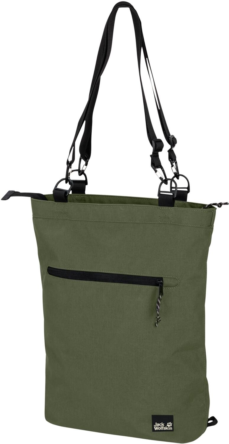 Jack Wolfskin 365 Tote Bag Shopper mit Rucksackfunktion (4129 greenwood)