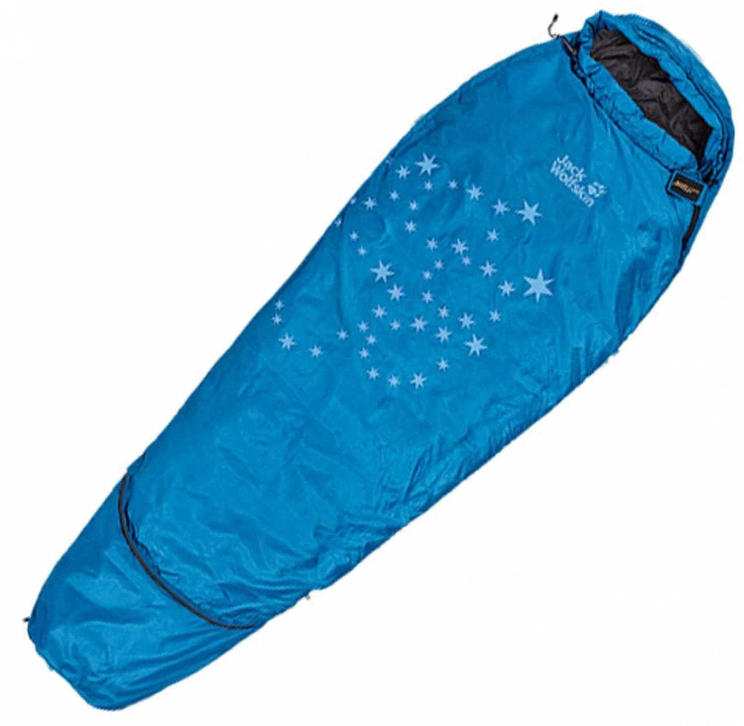 Jack Wolfskin Grow Up Star Kinderschlafsack (1062 electric blue, links)