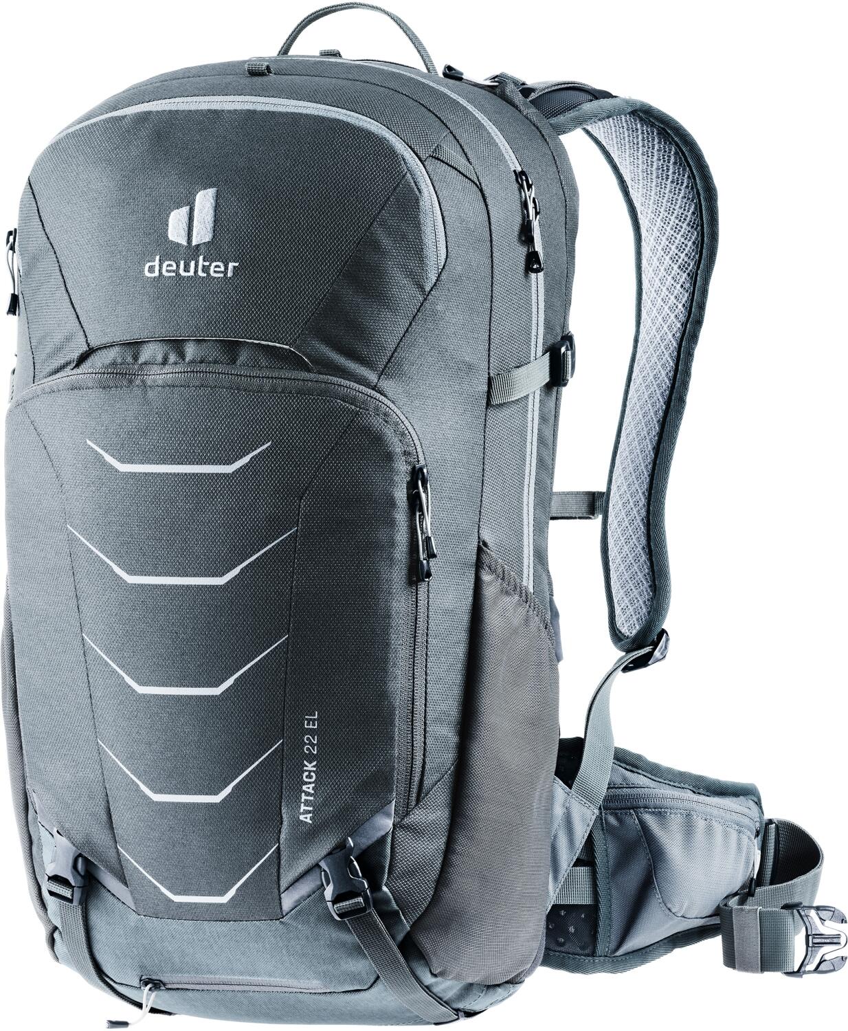 Deuter Attack 22 EL Fahrrad Rucksack (4409 graphite/shale)