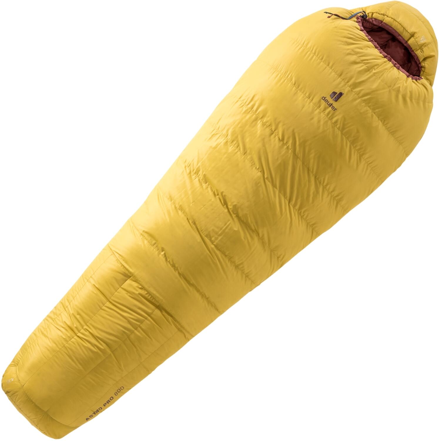 Deuter Astro Pro 800 Daunenschlafsack SL (8505 turmeric/redwood, 01 RV links)