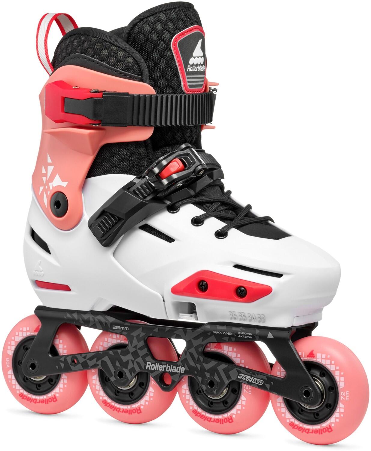 Rollerblade Apex Kids Inlineskate (37.0-40.0, platinum/coral)
