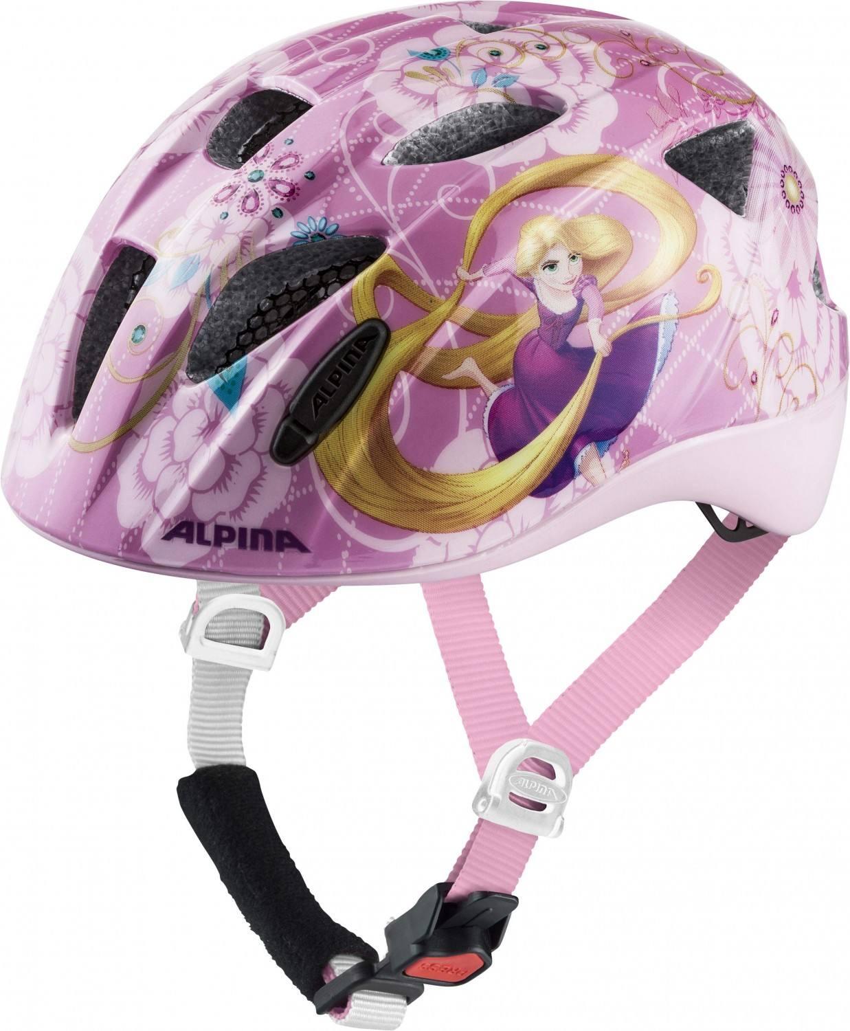 Alpina Ximo Kinder Fahrradhelm (45-49 cm, 50 Disney Rapunzel)