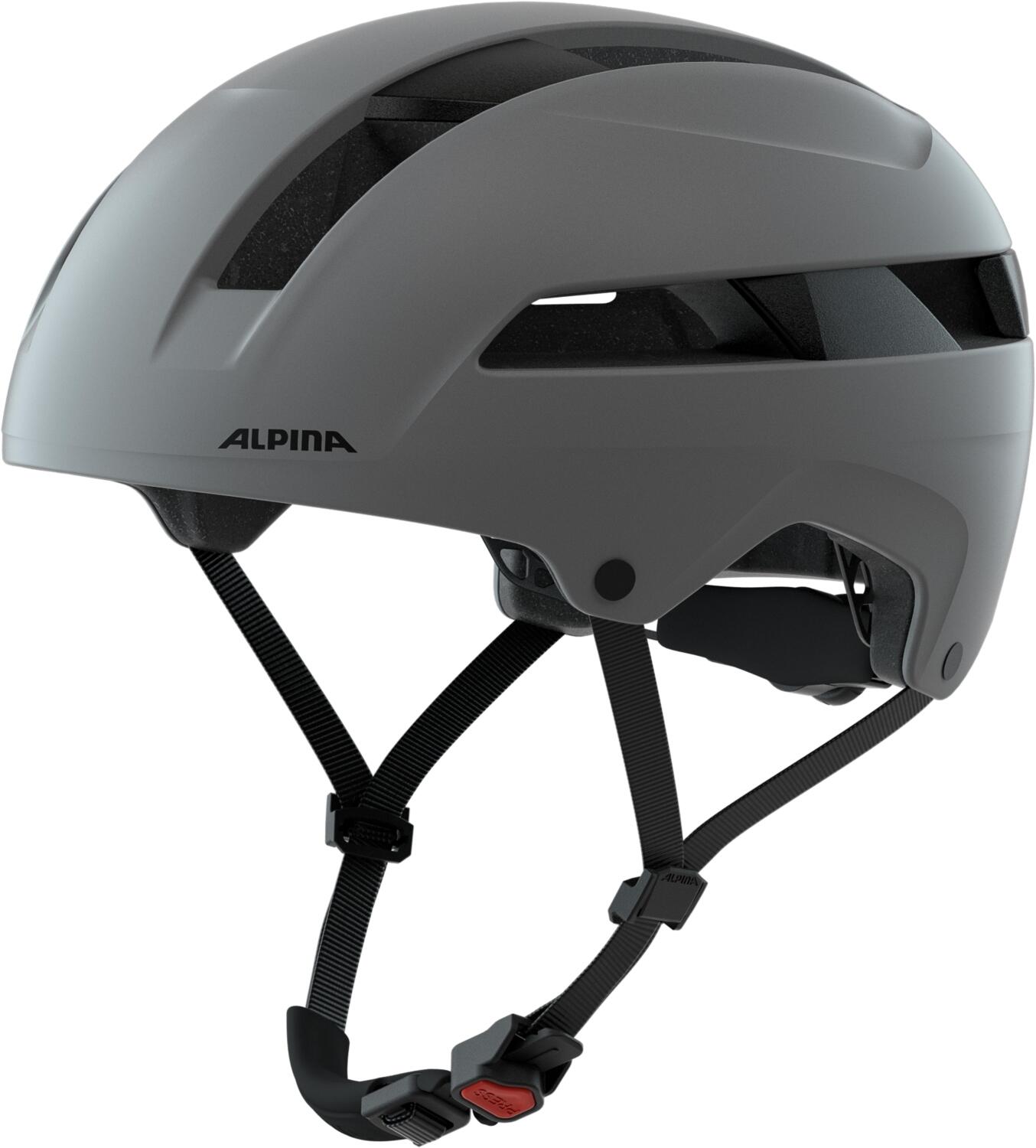 Alpina Soho City Fahrradhelm (55-59 cm, 31 coffee/grey matt)