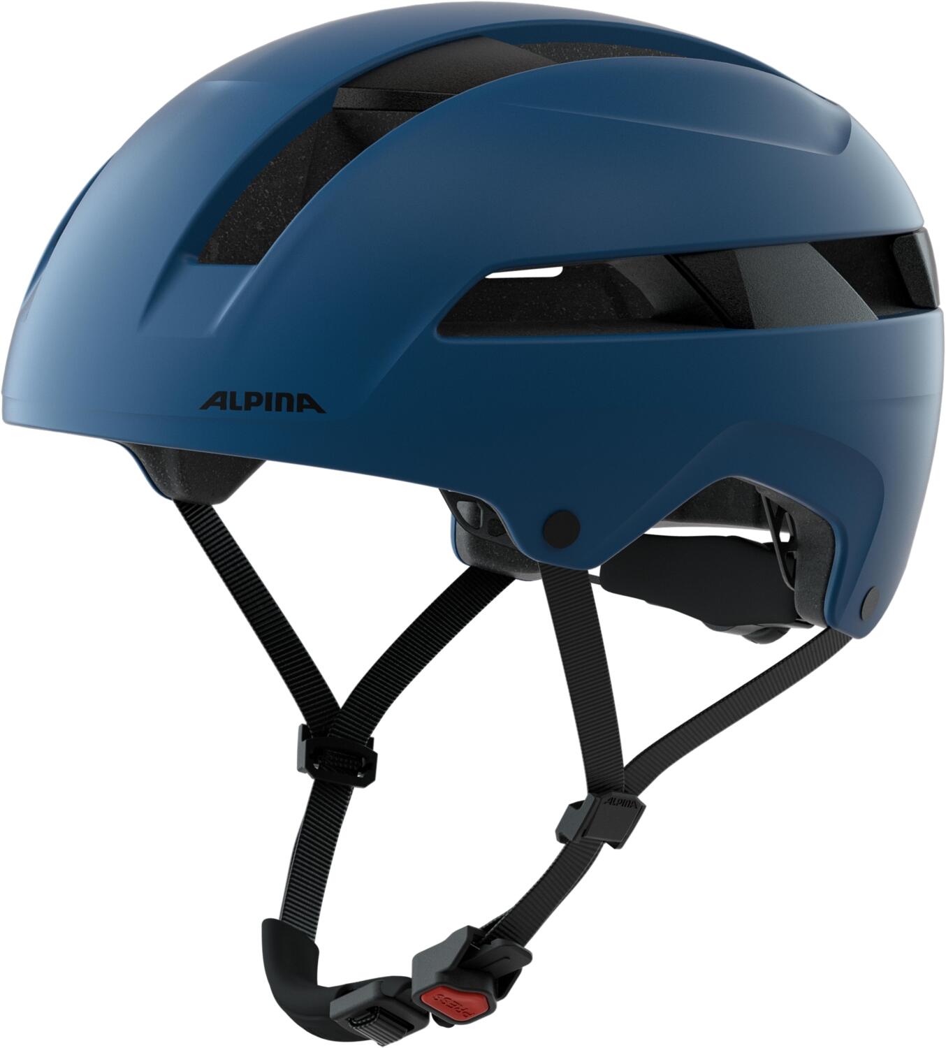 Alpina Soho City Fahrradhelm (51-56 cm, 40 navy matt)