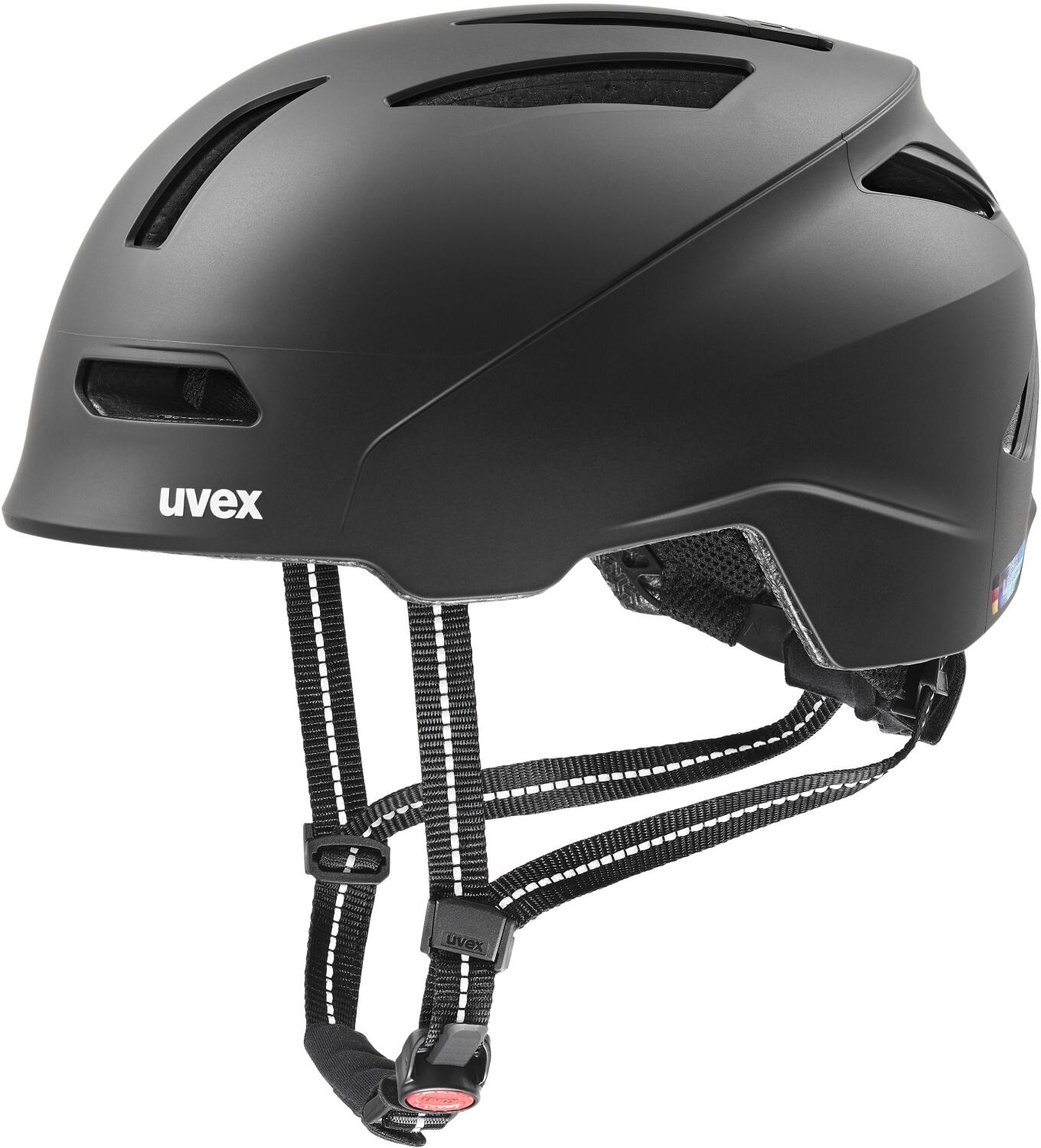 uvex Urban Planet Fahrradhelm (58-61 cm, 01 black matt)