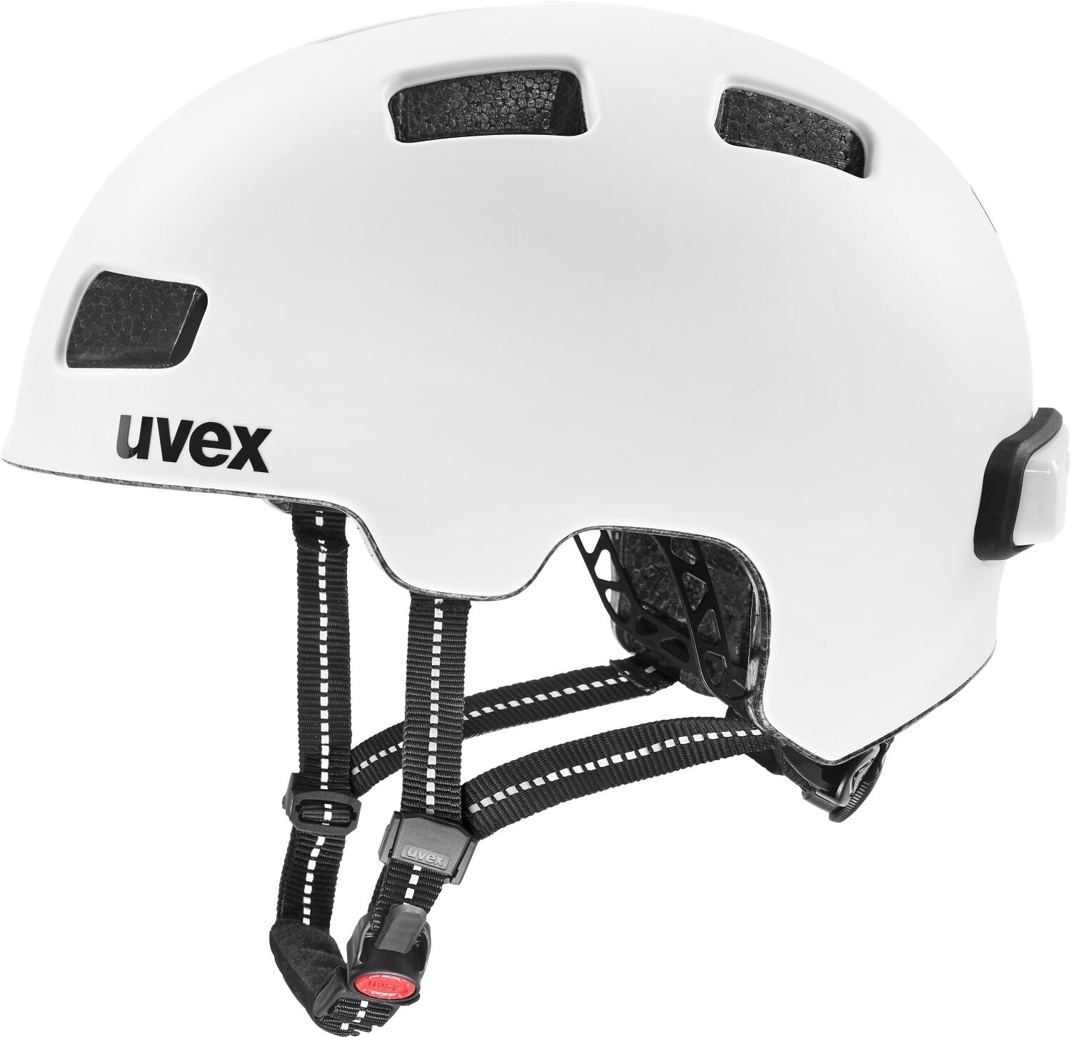 uvex City 4 reflexx Fahrradhelm (58-61cm, 01 white matt)
