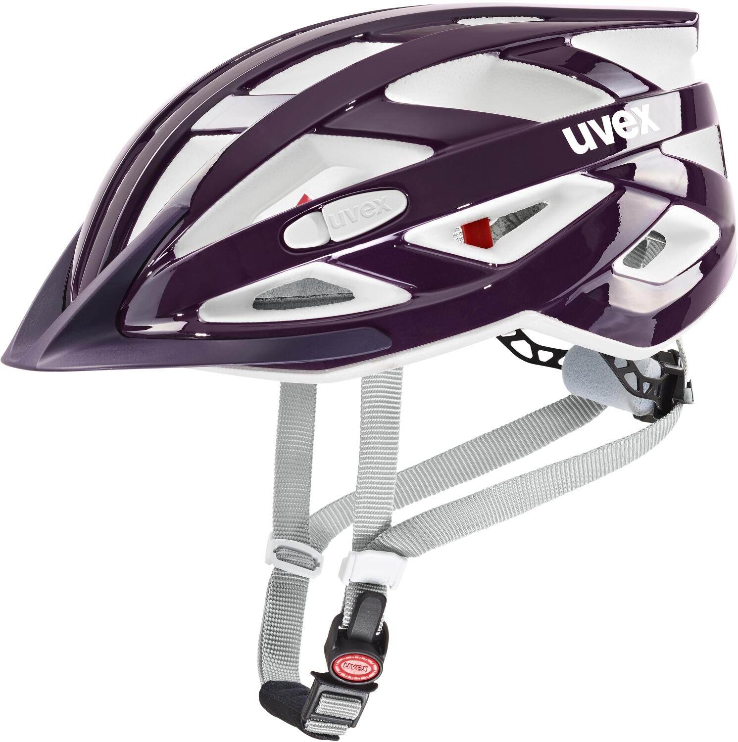 uvex i-vo 3D Fahrradhelm (52-57 cm, 12 prestige)