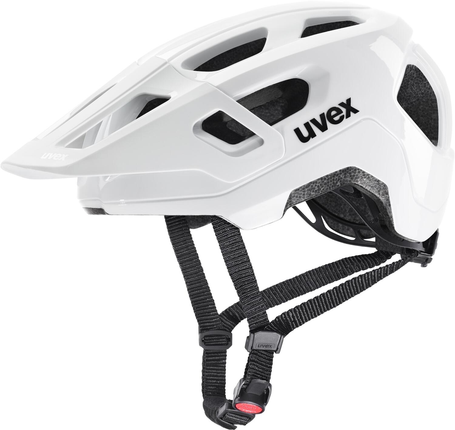 uvex React Jr. Fahrradhelm (52-56 cm, 02 white)