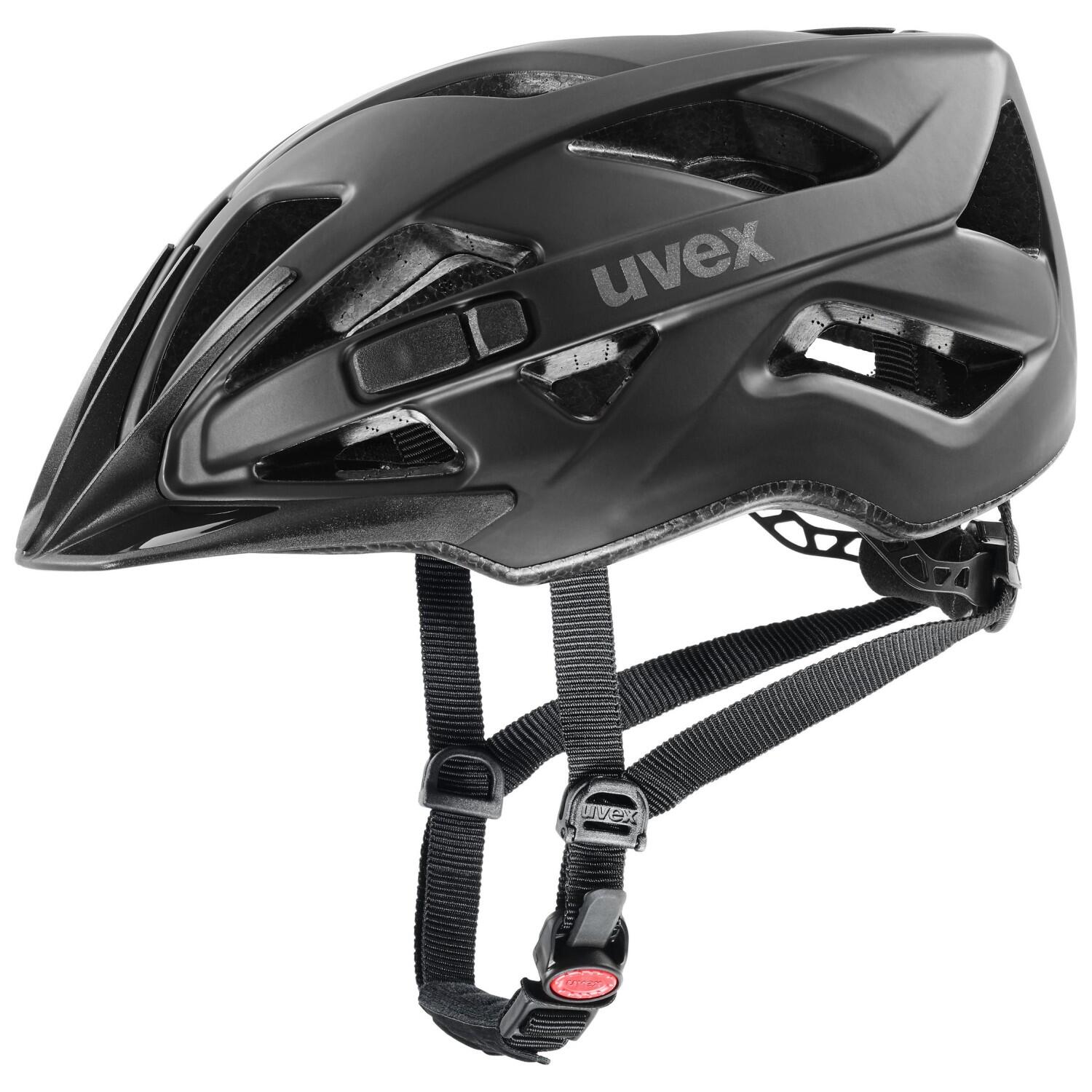 uvex Fahrradhelm Touring cc (52-57 cm, 02 black mat)