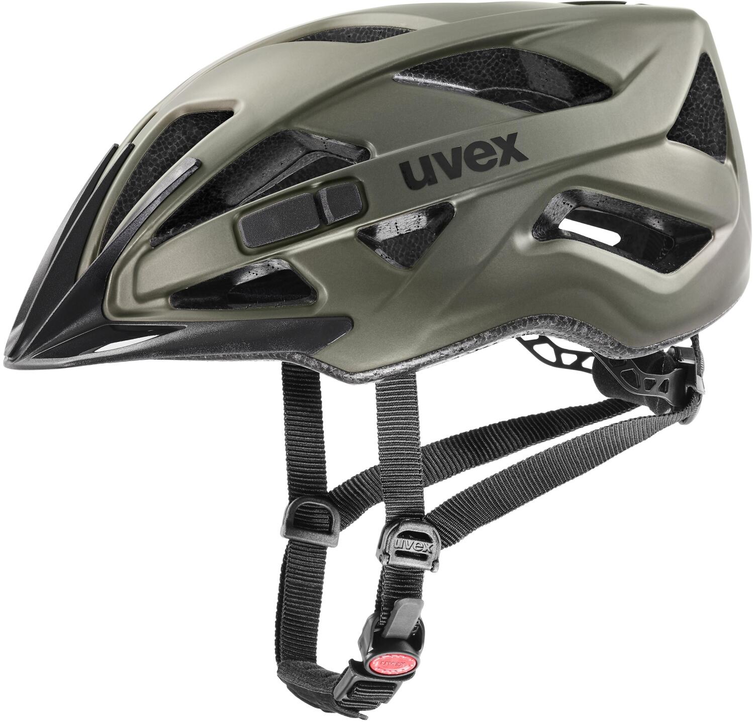 uvex Fahrradhelm Touring cc (52-57 cm, 04 smoke green mat)