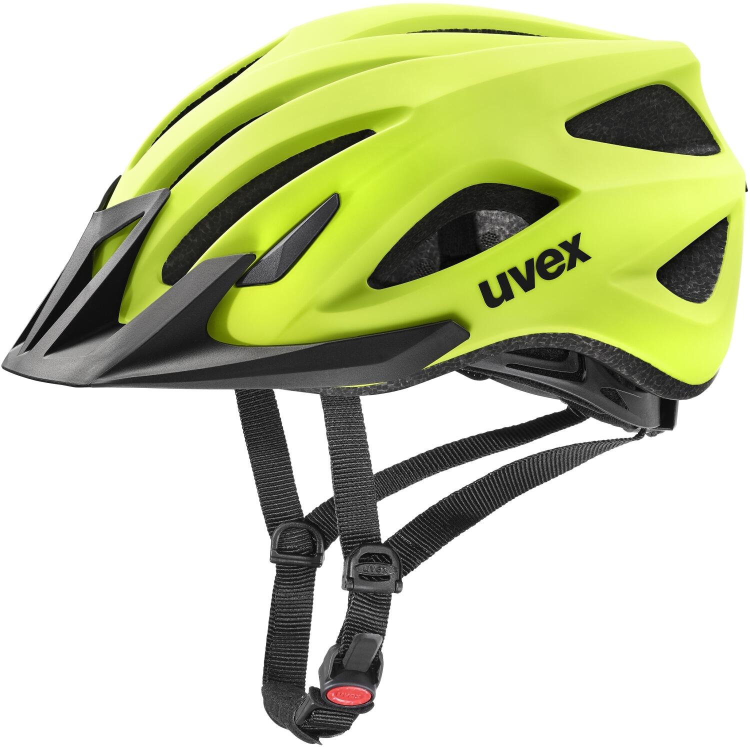 uvex Fahrradhelm Viva III (56-62 cm, 11 neon yellow mat)