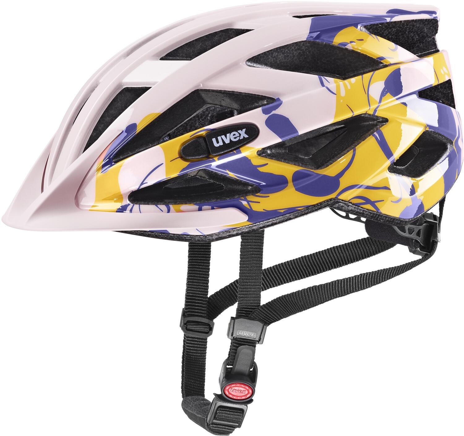 uvex Air Wing Fahrradhelm (56-60 cm, 28 powder/liquide)