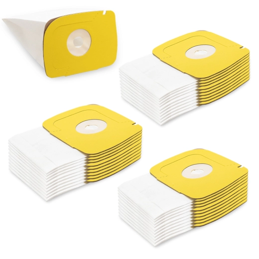 30 Staubsaugerbeutel passend für Lux D 820 / Lux 1 / Royal / Classic (Papier 30 Stk.)