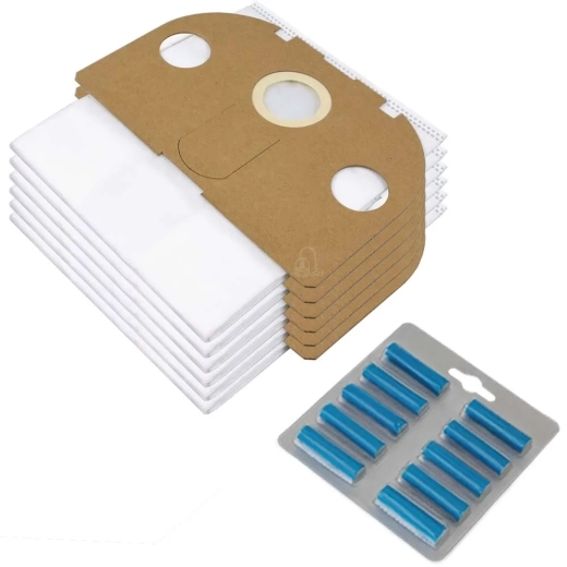 10 Staubsaugerbeutel + Duft Meeresfrische passend für Vorwerk Tiger 250 251 252