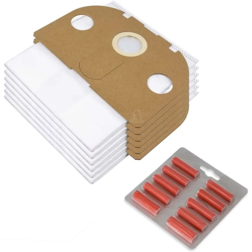 10 Staubsaugerbeutel + Duft Rose passend für Vorwerk Tiger 250 251 252