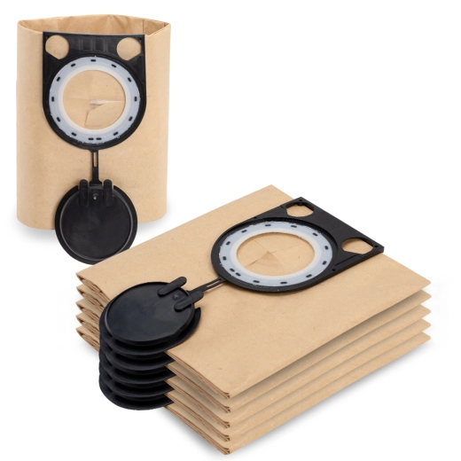 5 Staubsaugerbeutel für Starmix AS Modelle mit 20 Liter Behälter kompatibel