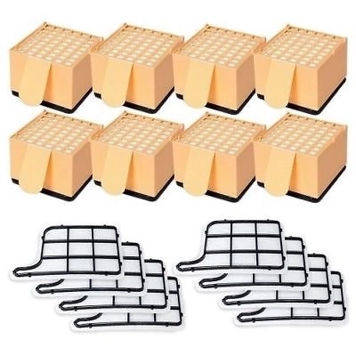 16 Filter passt für Vorwerk Kobold 135 136 Hepafilter Motorschutzfilter