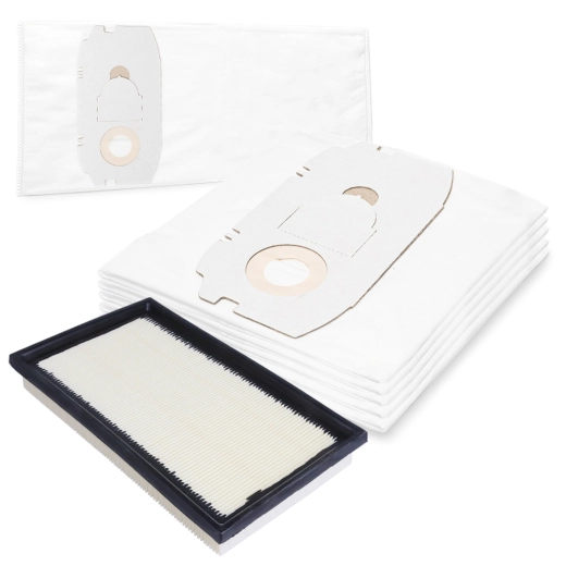 5 Vlies Staubsaugerbeutel 1 Filter HF-CTMini/Midi kompatibel