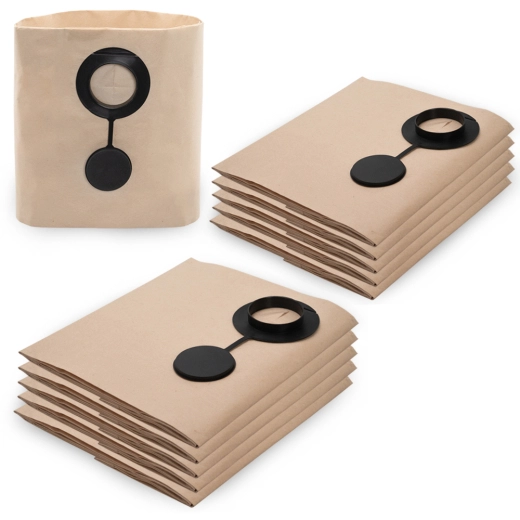 10 Staubsaugerbeutel für Festool FIS-SR 5/6, 483143 kompatibel