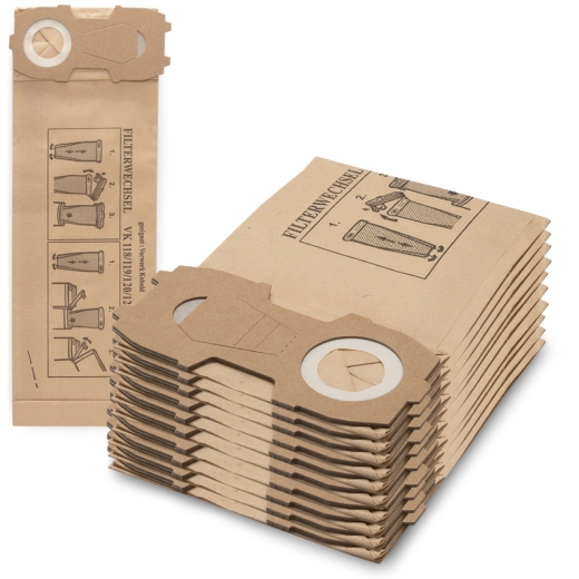 10 Staubsaugerbeutel für Vorwerk Kobold 118 119 120 121 122 kompatibel