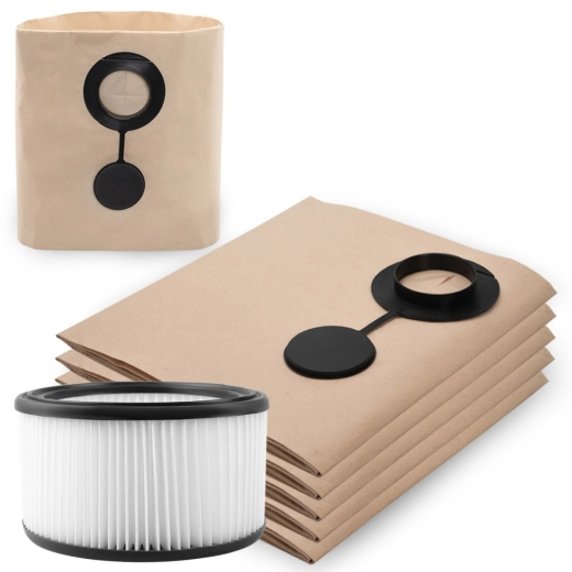 5 Staubsaugerbeutel mit Filter für Festool Festo SR 151 E-AS kompatibel