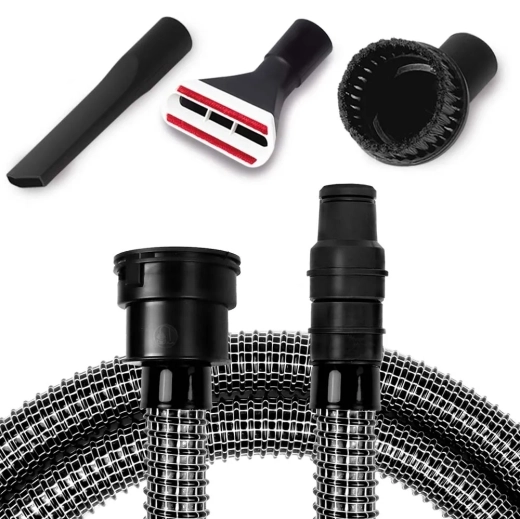 Gewebeschlauch mit Düsen-Set für Bosch GAS 25 GAS 50 GAS 50 M kompatibel