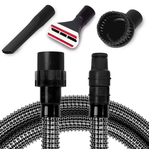 Gewebeschlauch mit Düsen-Set für Makita VC4210M  VC3012M  VC3012L  VC2012L kompatibel