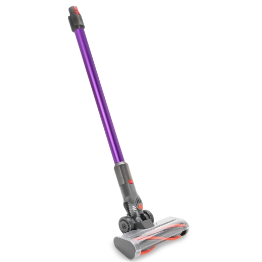 Elektrisches Rohr mit Turbobürste kompatibel mit Dyson V7 V8 V10 V11 SV10 SV11 Violett