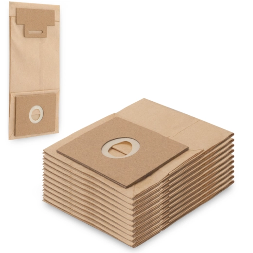 10 Beutel kompatibel mit Festool Turbofilter TF-RS 400 passend für ES 125 ETS 125 RS 400 RTS 400 DS 400 DTS 400