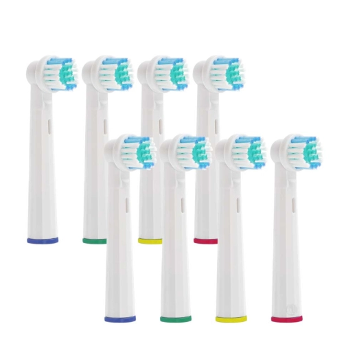 8 Aufsteckbürsten passend für Oral B Zahnbürste Ersatzbürsten