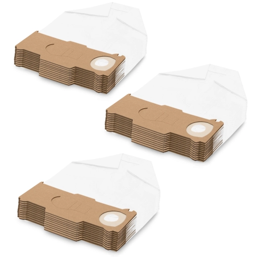 30 Staubsaugerbeutel passend für Vorwerk Kobold 130 131 Weiß